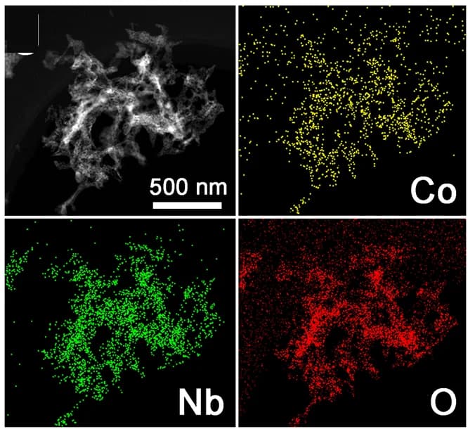 Open access visualization of Microscopy, Scatter Plot, EDS Mapping Images