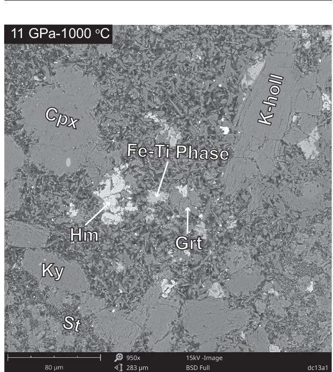 Open access visualization of Microscopy, NH4NO3, Phengite, K-hollandite, Clinopyroxene