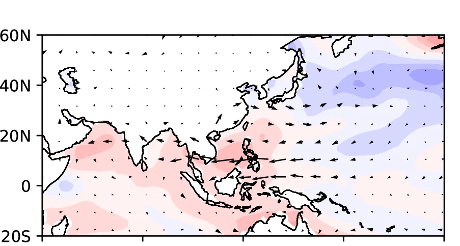 Open access visualization of Geo Map, Sea Surface Temperature, El Nino, Observations