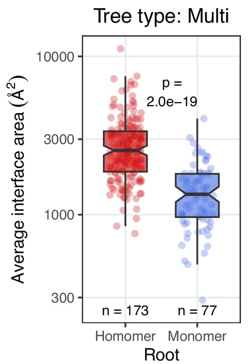 Open access visualization of Box Plot, Scatter Plot, Homomer, Monomer, Protein Interfaces