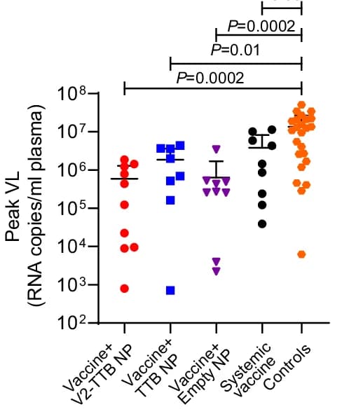 Open access visualization of Scatter Plot, Error Bars, VL Geometric Means, V2-TTB NP, TTB NP