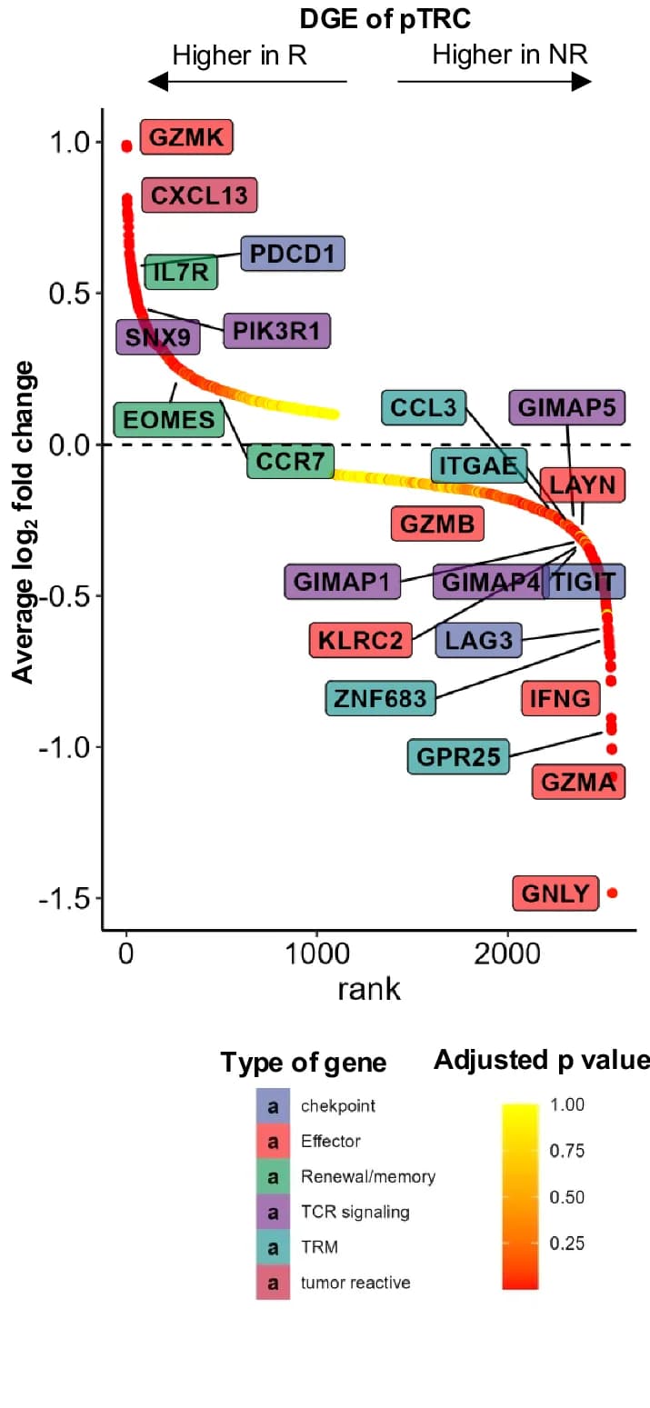 Open access visualization of Line Plot, Scatter Plot, Multiple, Differentially Expressed Genes, Wilcoxon Rank-Sum Test