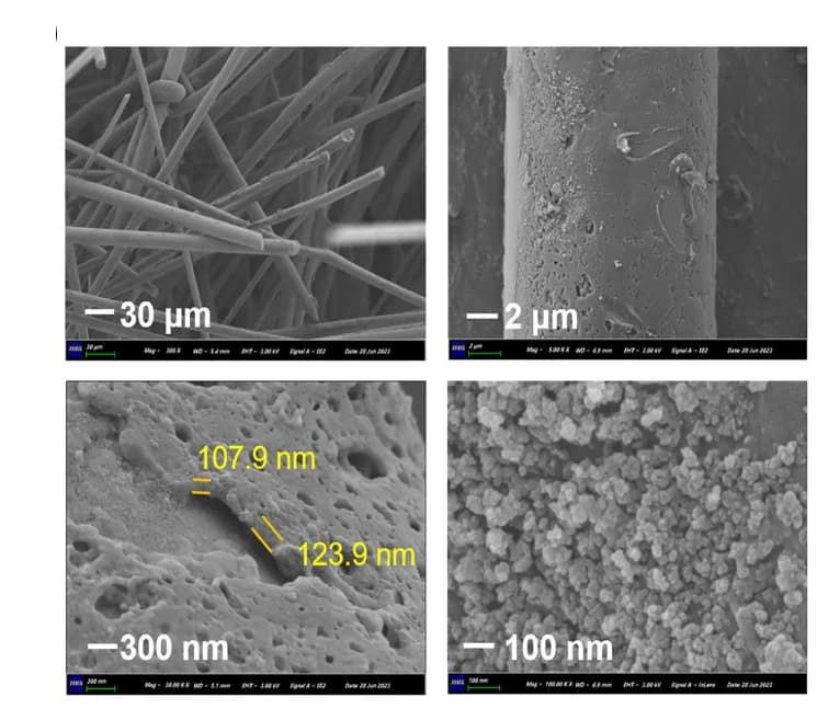 Open access visualization of Microscopy, Mercury Capture, HsGDY, Production Workshop, Mercury Recycle