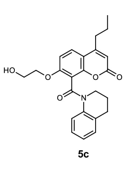 Open access visualization of Chemical Structure, Compound 5c