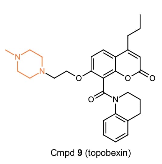Open access visualization of Chemical Structure, Topobexin