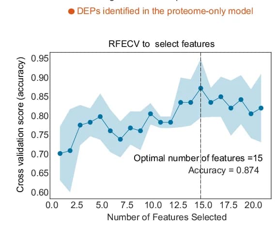 Open access visualization of Line Plot, Error Bars, Scatter Line Plot, RFECV, Feature Selection