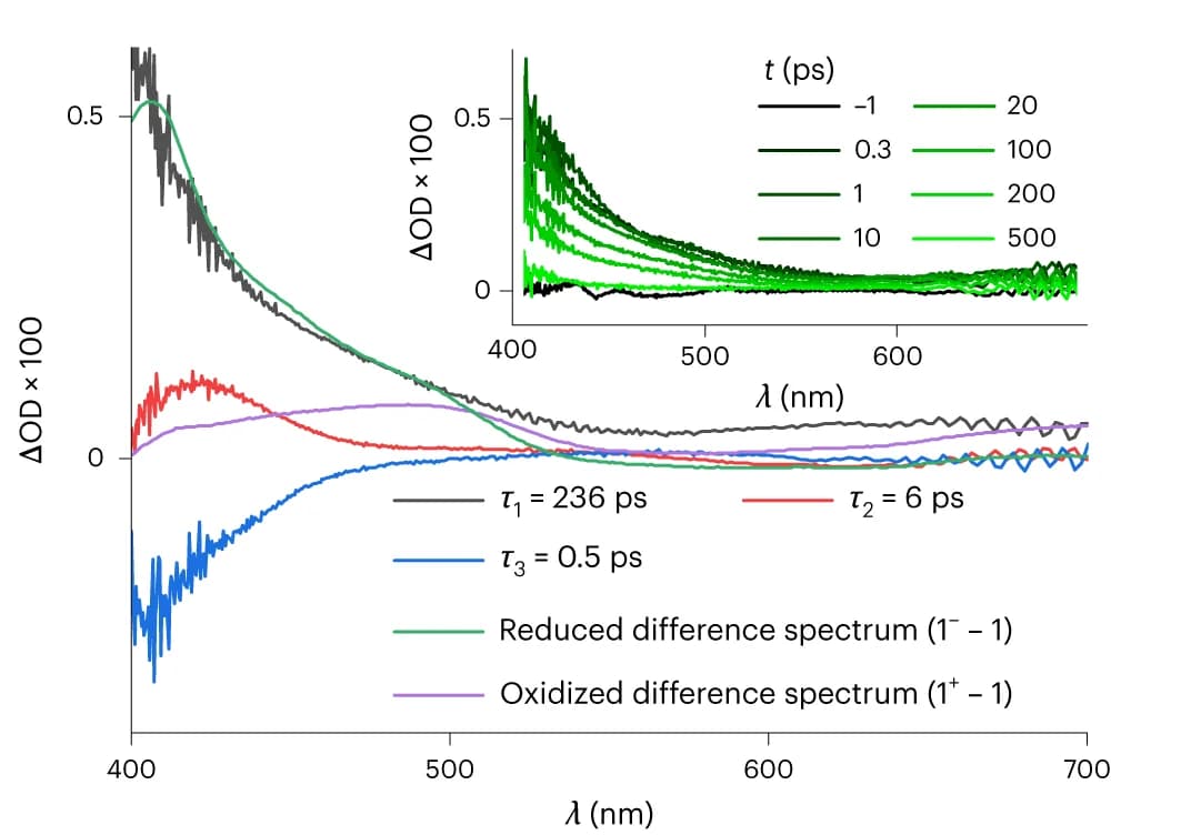 Open access visualization of Line Plot, DAAS, Transient Absorption, Spectroelectrochemistry, LMCT