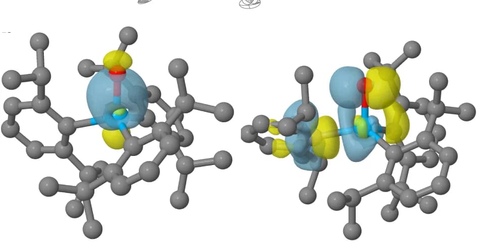 Open access visualization of Protein Structure, Chemical Structure, Surface Plots, Isovalue, Sb-O bonding