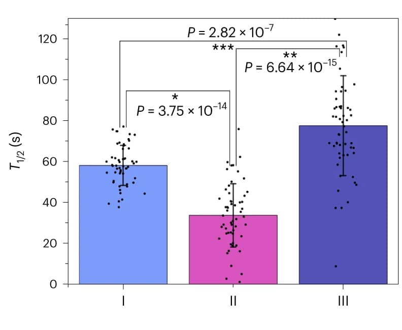 Open access visualization of Bar Plot, Error Bars, Scatter Plot, Bar Graphs, Fluorescence Recovery Time