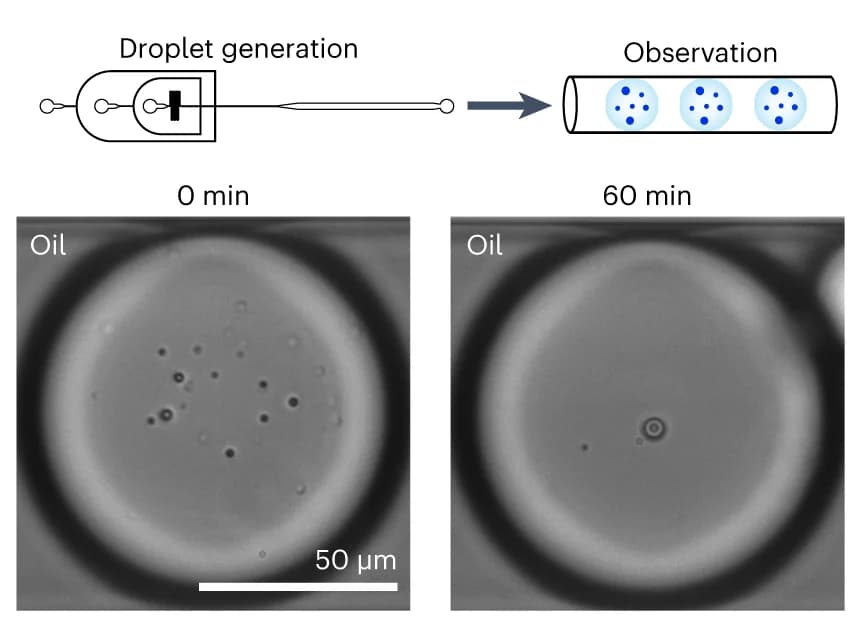 Open access visualization of Microscopy, Workflow, B-LCD, Droplets, Microfluidic