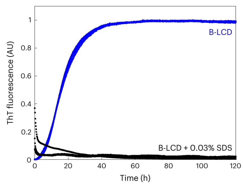 Open access visualization of Line Plot, SDS, B-LCD, ThT signal