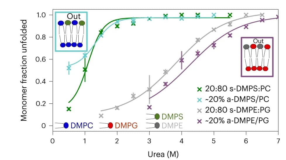 Open access visualization of Line Plot, Scatter Plot, Error Bars, Urea, OmpA