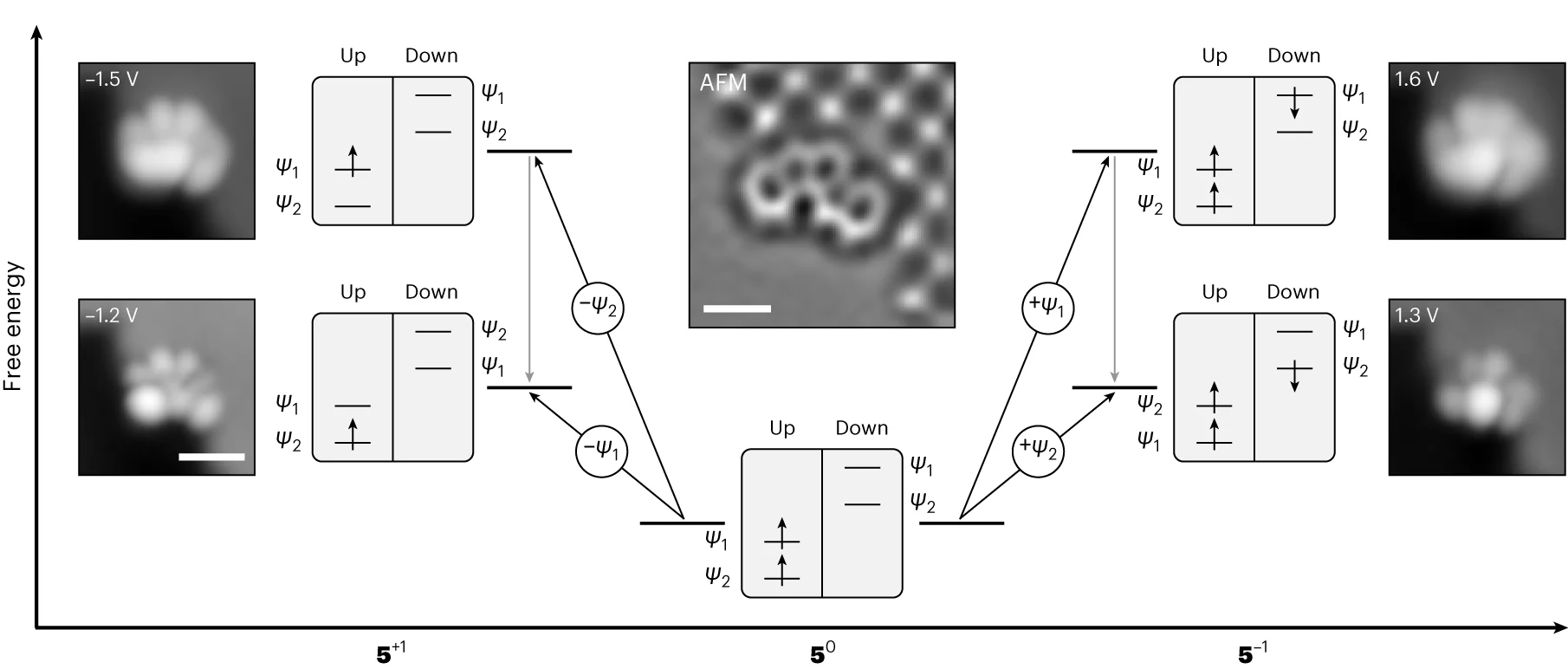 Open access visualization of Workflow, Microscopy, Many-Body Transitions, Ionic Resonances, STM