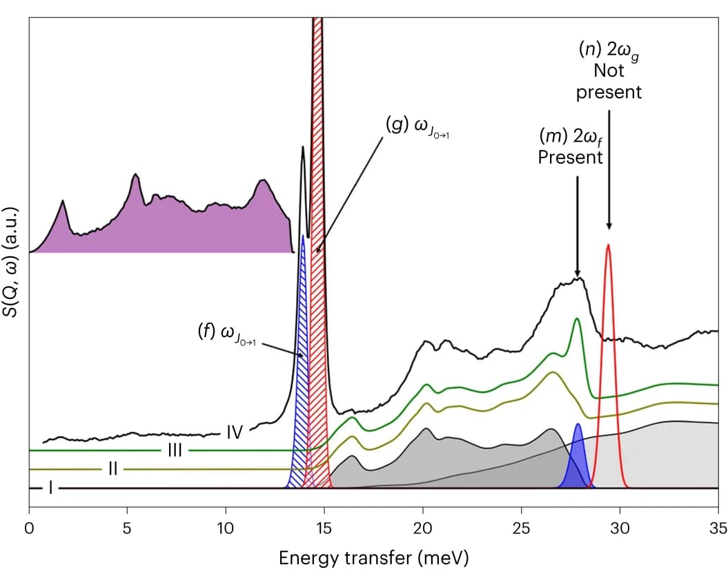 Open access visualization of Line Plot, Density Plot, INS Spectra, Magnesium Borodeuteride, Para-Hydrogen