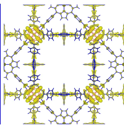 Open access visualization of Chemical Structure, ED Map, PCN224(Fe)CO, Time-Resolved Serial Femtosecond Crystallography, TRSFX