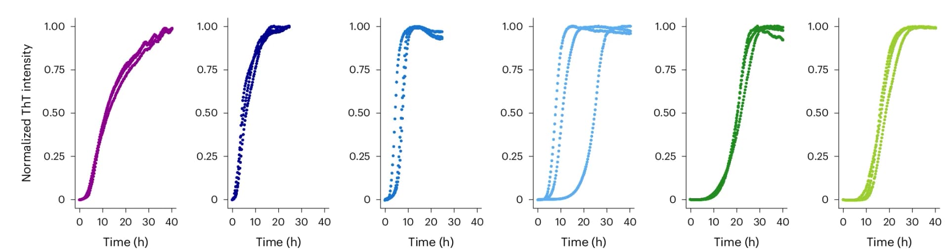 Open access visualization of Line Plot, ThT Profiles, hnRNPA1A, PolyU