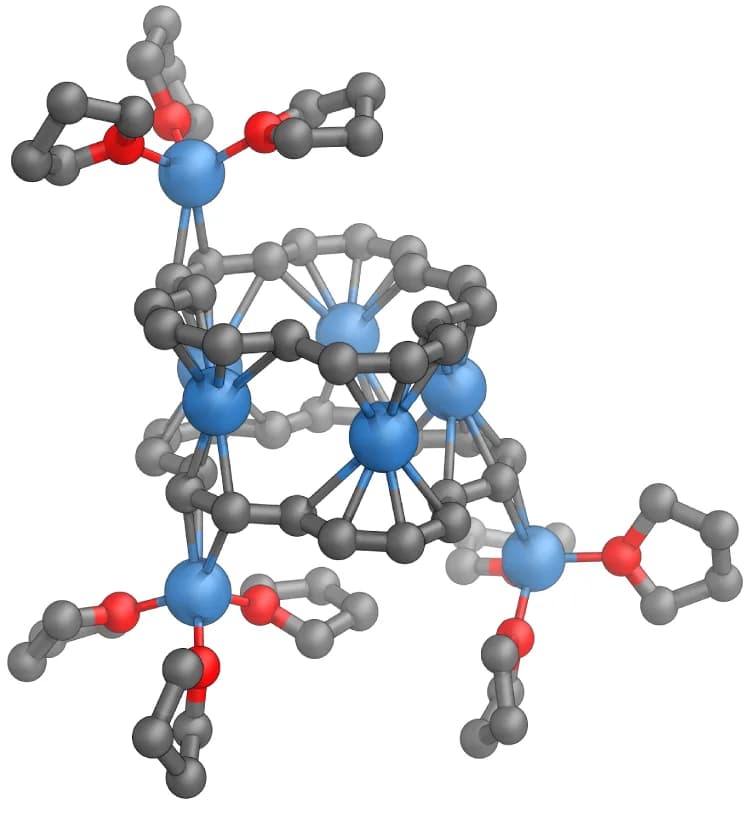 Open access visualization of Chemical Structure, Asymmetric Unit, C-Li Distances, Ions, X-ray Crystallography