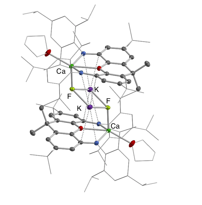 Open access visualization of Chemical Structure, Molecular Structure, X-ray Crystallography, Bond Lengths
