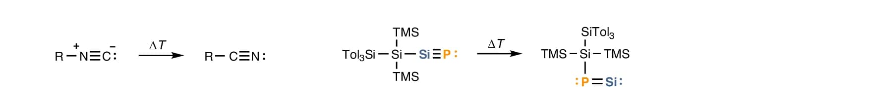 Open access visualization of Workflow, Illustration, isonitrile-nitrile isomerization, organic chemistry, DFT calculations