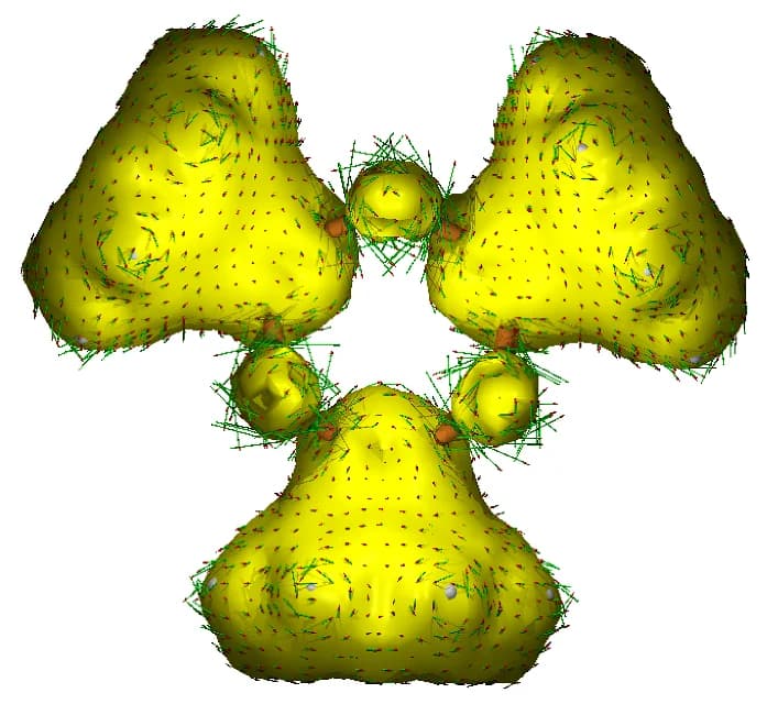 Open access visualization of 3D Plot, Chemical Structure, AICD Plot, 4'