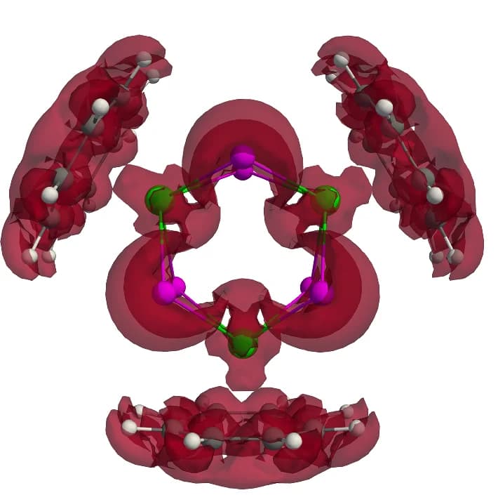 Open access visualization of Protein Structure, Chemical Structure, GIMIC Plot, 4', Diatropic Components