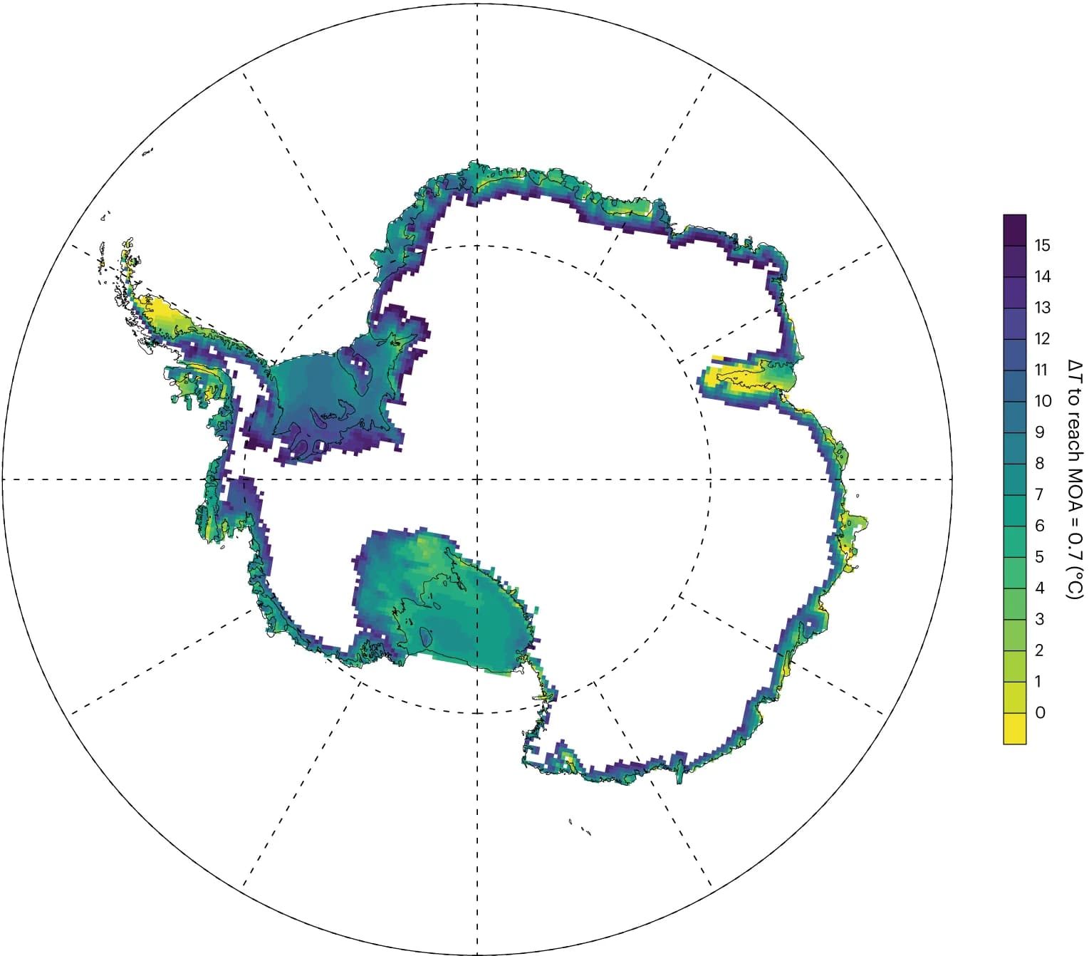 Open access visualization of Geo Map, Temperature Increase, Climate Threshold, Base Climate, R-ERA5