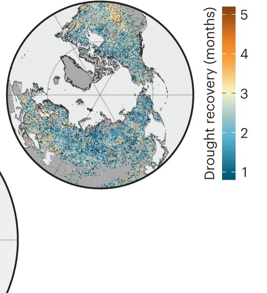 Open access visualization of Geo Map, Drought recovery, R SGS