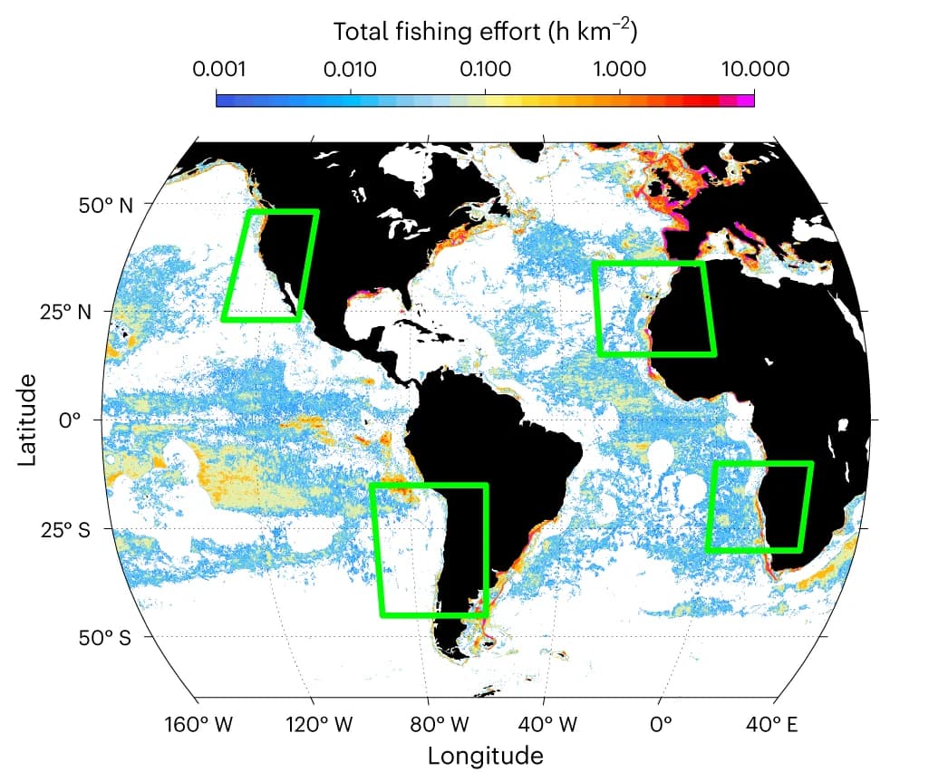Open access visualization of Geo Map, Fishing Efforts, Geographic Distribution
