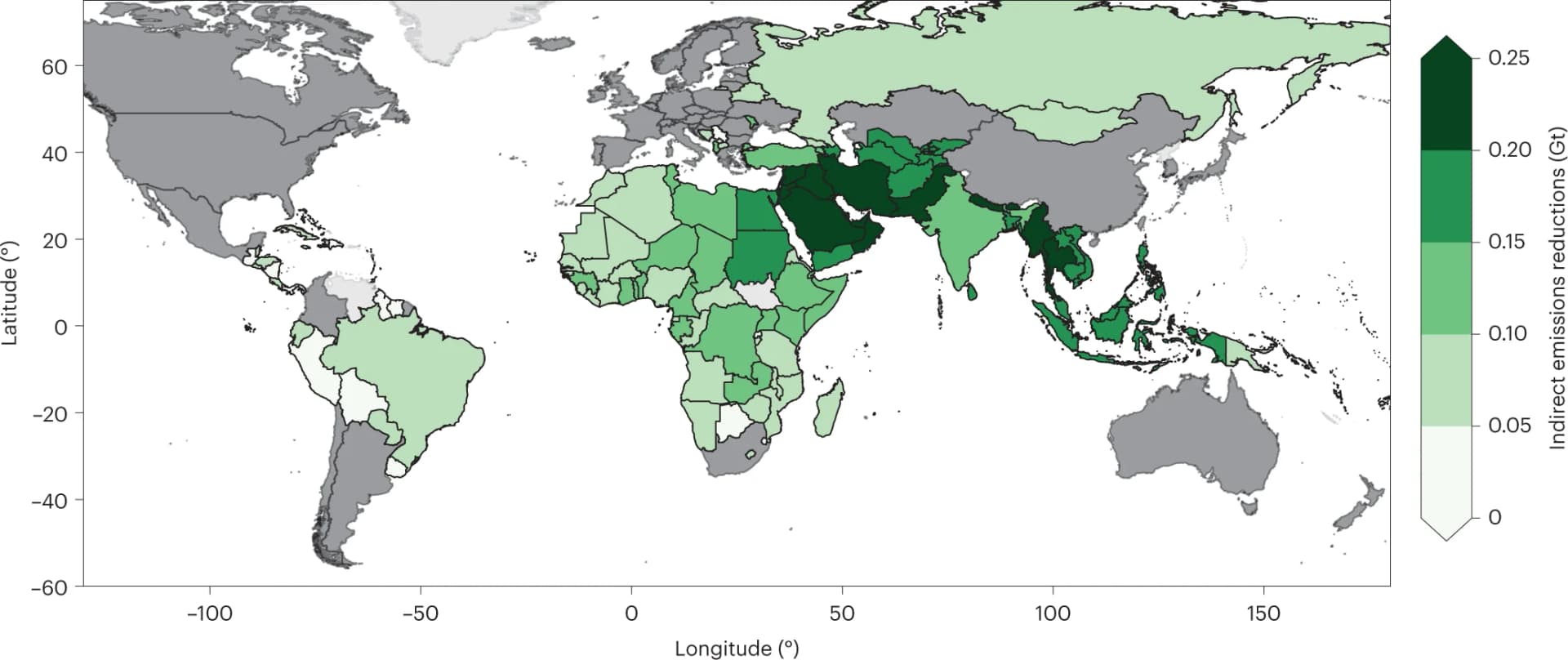 Open access visualization of Geo Map, Emissions Reductions, Policy Adoption, Carbon Pricing, Global Emissions