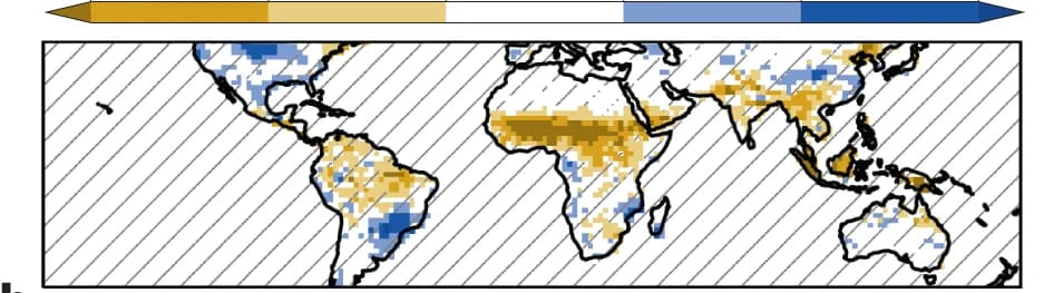 Open access visualization of Geo Map, Precipitation, Climate Stabilization, Greenhouse Gas Concentrations
