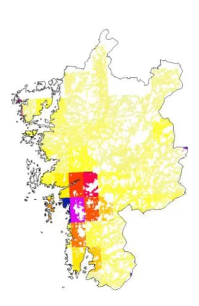 Open access visualization of Geo Map, Transport Emission, Source Identification, Gothenburg