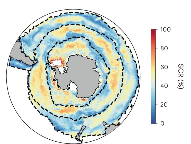 Open access visualization of Geo Map, Seasonal Cycle Reproducibility, SCR