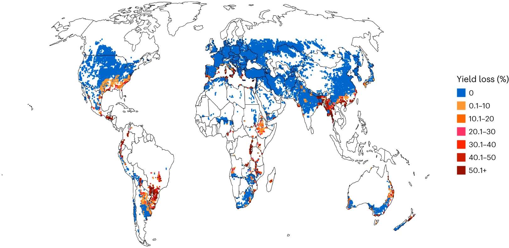 Open access visualization of Geo Map, Representative Concentration Pathway, Decision Support System, NWheat Crop Model, GDM