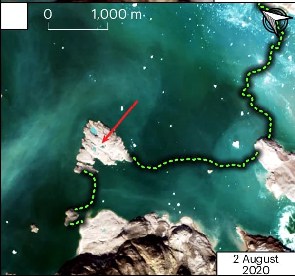 Open access visualization of Geo Map, Island