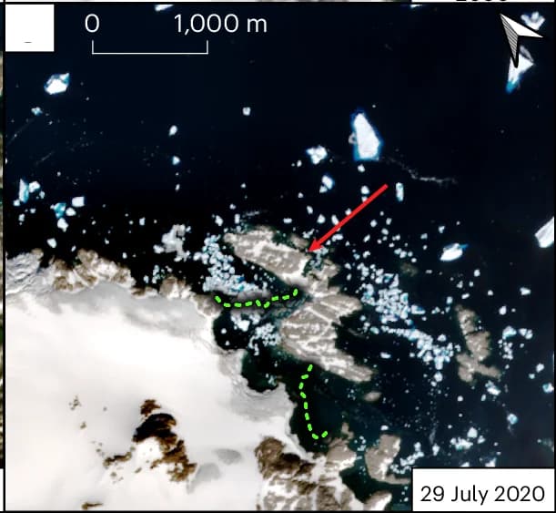 Open access visualization of Geo Map, Island, Glacier Front