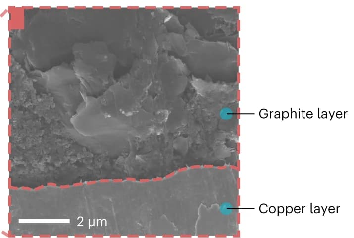 Open access visualization of Microscopy, SEM Images, Cross-sectional, Gr Electrodes