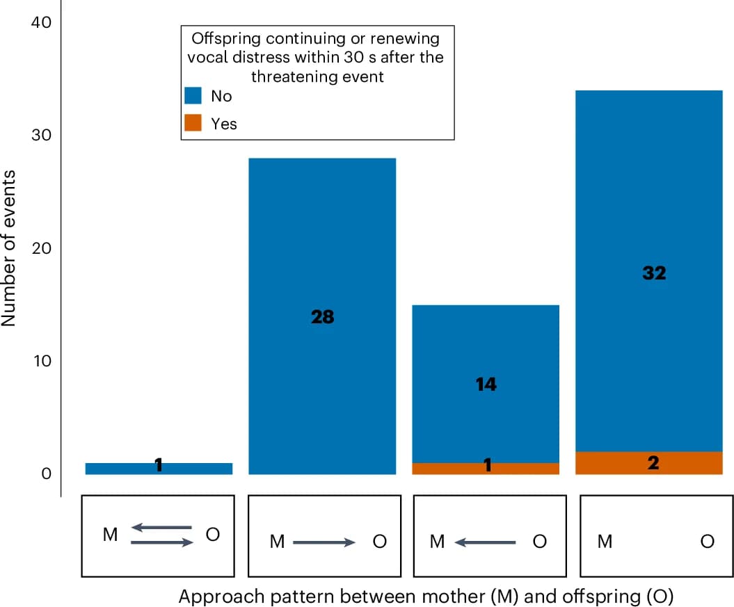 Open access visualization of Stacked Bar Plot, Comfort Seeking, Comfort Giving, Self-Comfort, Vocal Distress