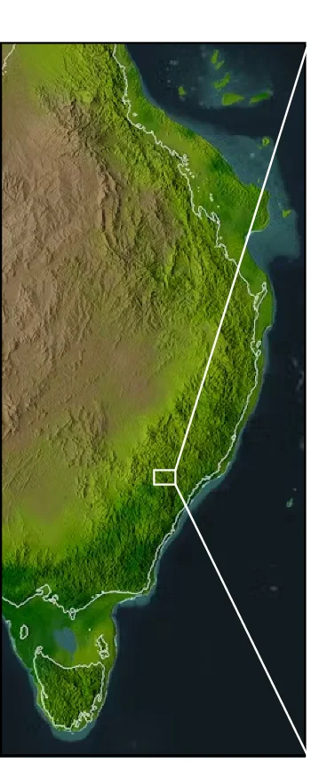 Open access visualization of Geo Map, Dargan Shelter, Eastern Sahul, LGM