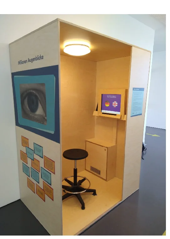Open access visualization of Photo, Eye-Tracking, Booth, Mathematikum