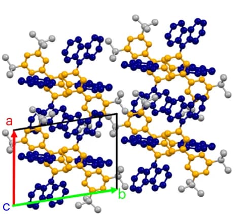 Open access visualization of Chemical Structure, Crystal Structures, XRD, Acceptor-Donor Contacts, 3D Crystal Structure