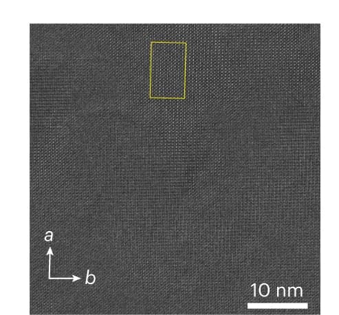 Open access visualization of Microscopy, TEM Image, 2DZIF Film, Graphene