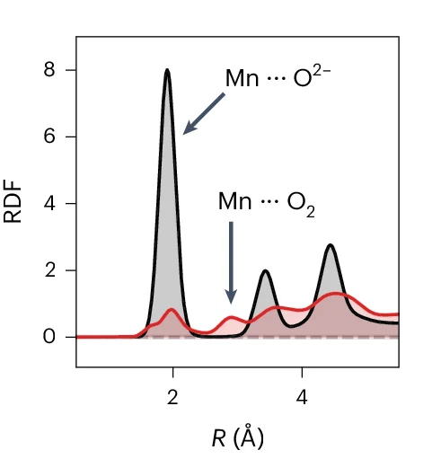 Open access visualization of Line Plot, Density Plot, RDF, Mn ... O 2– Species, Mn ... O 2 Species
