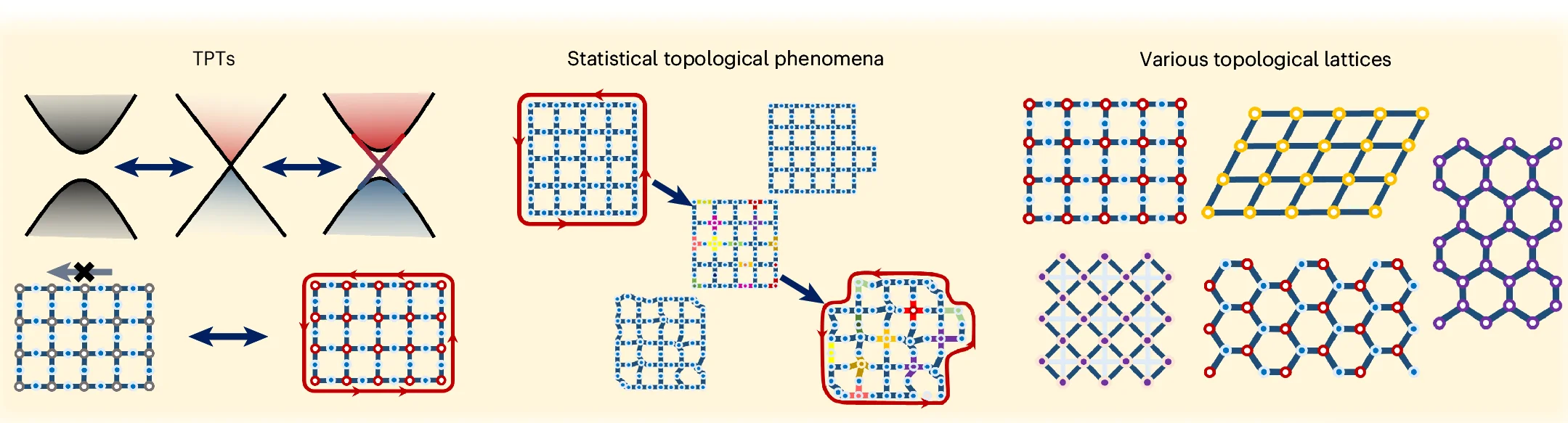 Open access visualization of Illustration, Line Plot, Network, Dynamic TPTs, Topological Phenomena