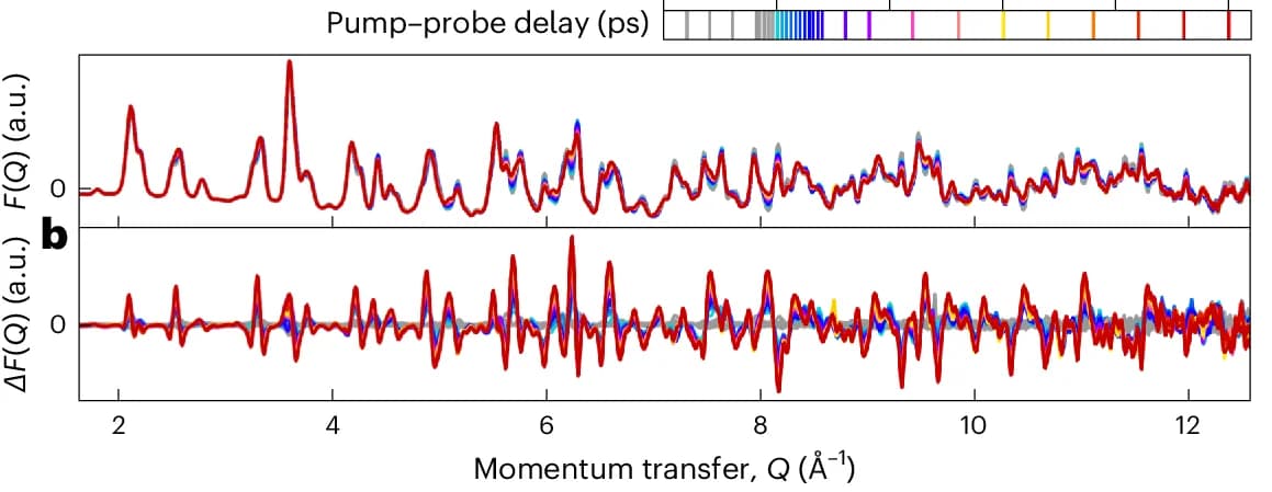 Open access visualization of Line Plot, Structure Factor, Diffraction Pattern, Pump-probe Delays