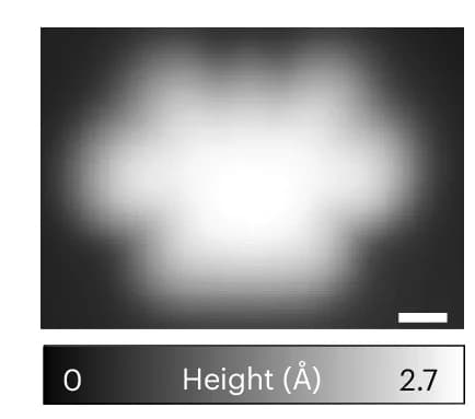 Open access visualization of Microscopy, STM Image