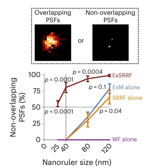 Open access visualization of Line Plot, Error Bars, Quantitative analysis, Point Spread Function, Replicates