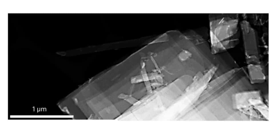 Open access visualization of Microscopy, HAADF STEM Images, Molybdenene, Electron-Transparent, Atomic Layers