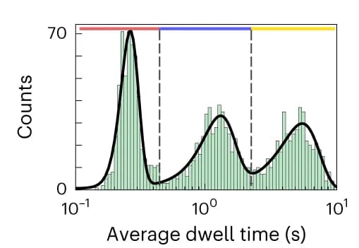 Open access visualization of Histogram, Line Plot, Density Plot, Dwell-Time Distributions, Origami Structures