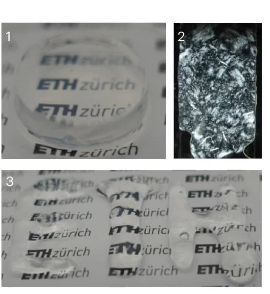 Open access visualization of Photo, Polarized Light, Microstructures, Injectability