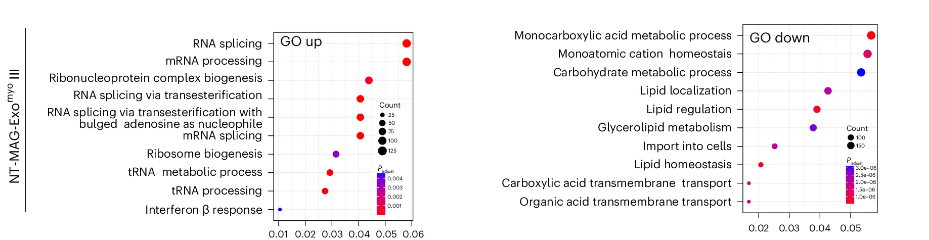 Open access visualization of Scatter Plot, Bubble Plot, Volcano Plot, GO Pathway Analysis, Upregulated Genes